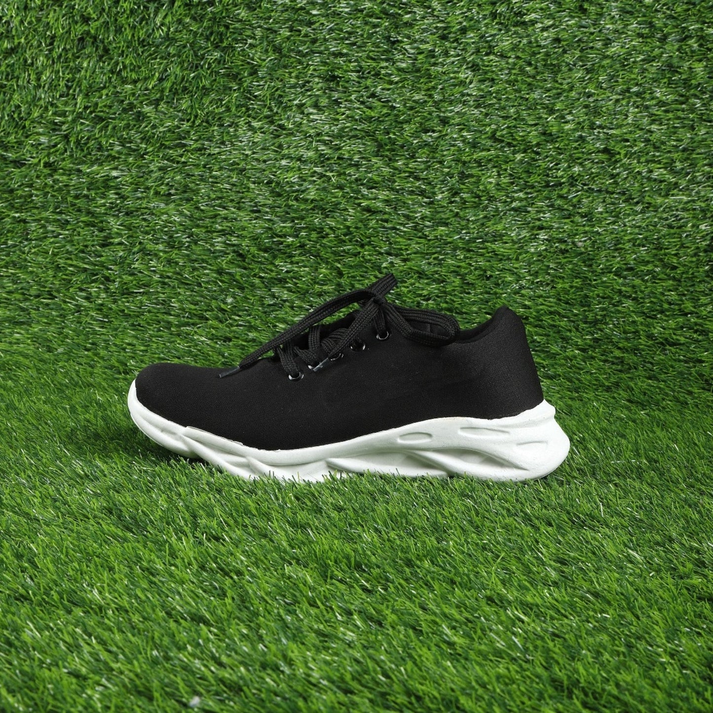 Foot Flexa Shoes For Men - Black Joggers - Shoes