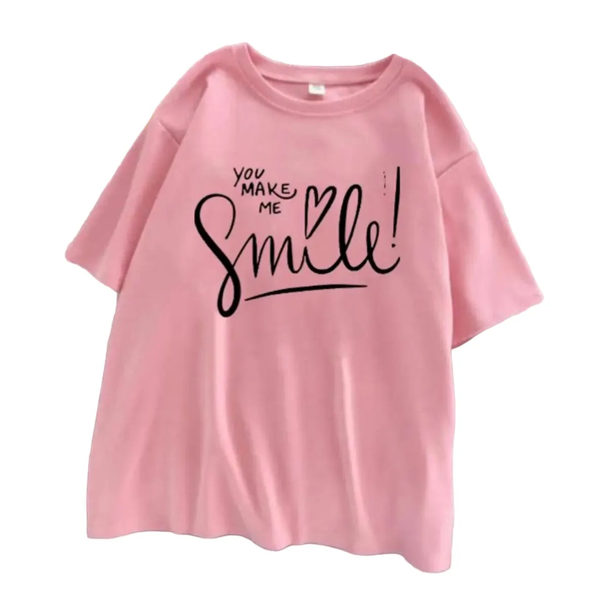 Women's Round Neck Cotton T-Shirt