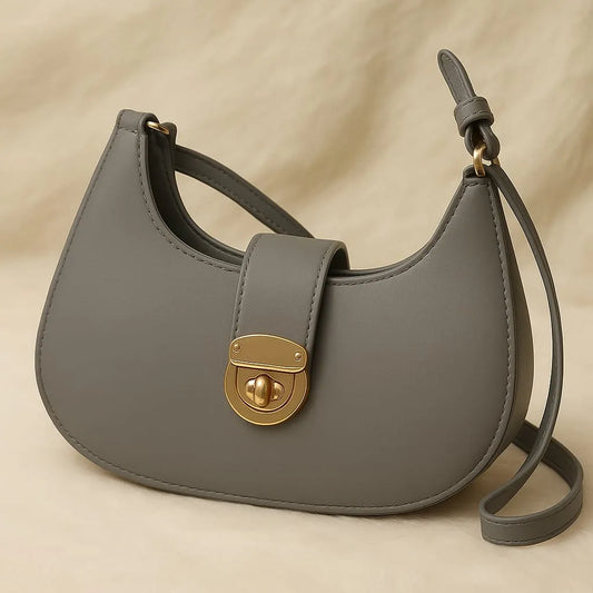 Trendy Hobo Style Shoulder Bag for Women – Soft Leather, Casual & Stylish
