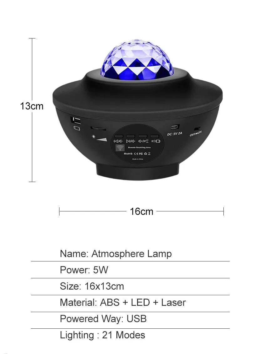 Galaxy projector Starry Light Projector Lamp