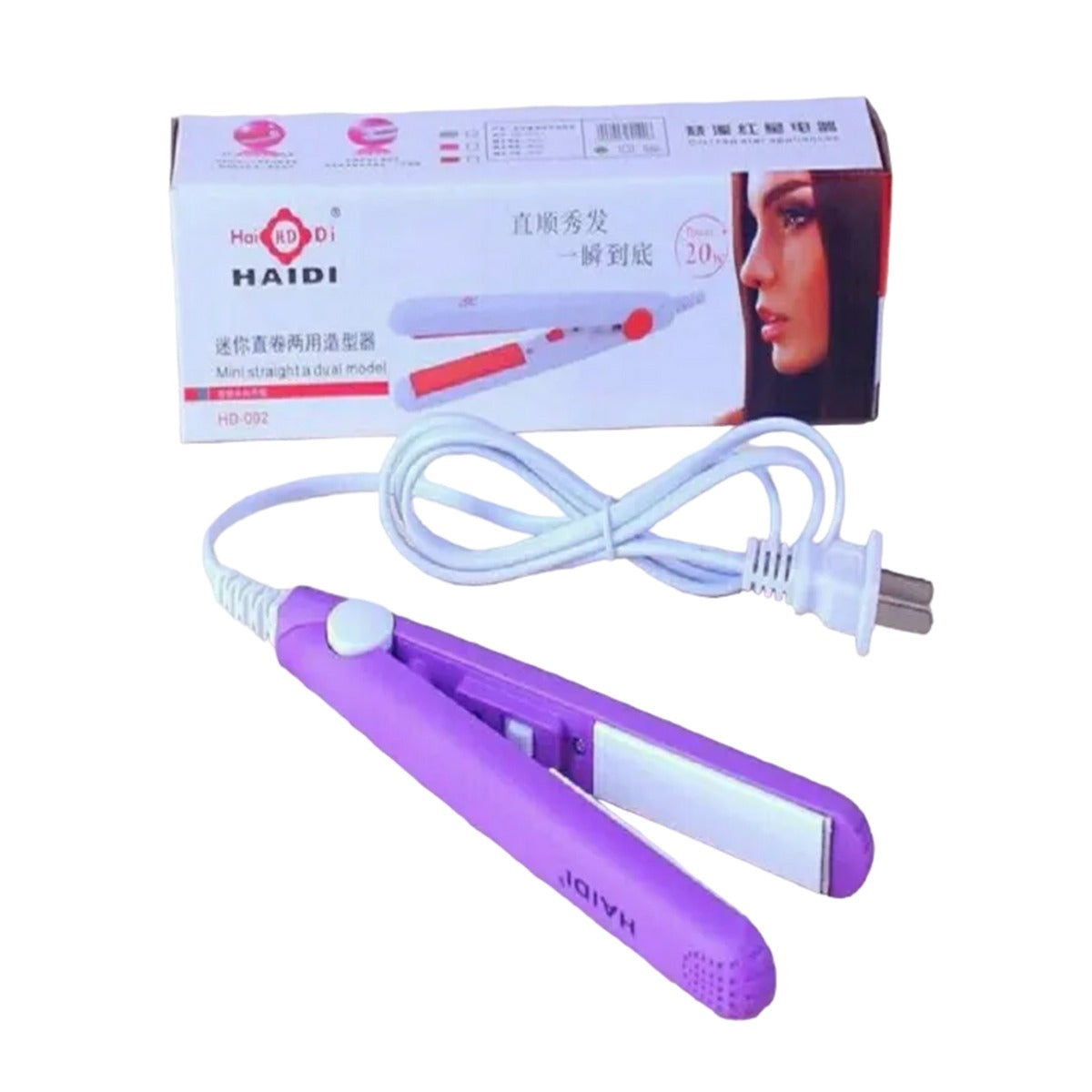 Mini Small Hair Straightener Student Mini Crystal