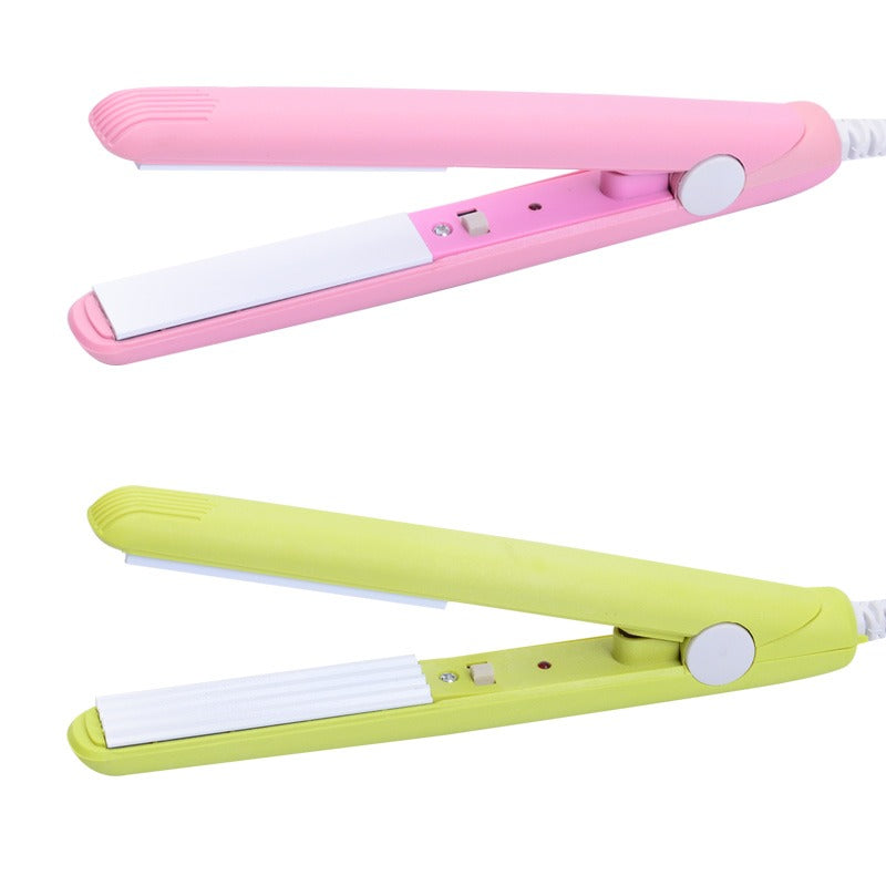 Mini Small Hair Straightener Student Mini Crystal