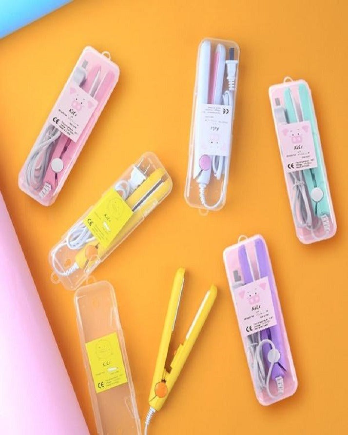 Mini Small Hair Straightener Student Mini Crystal