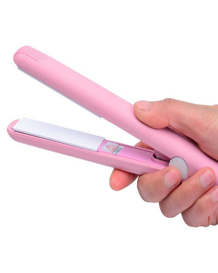Mini Small Hair Straightener Student Mini Crystal