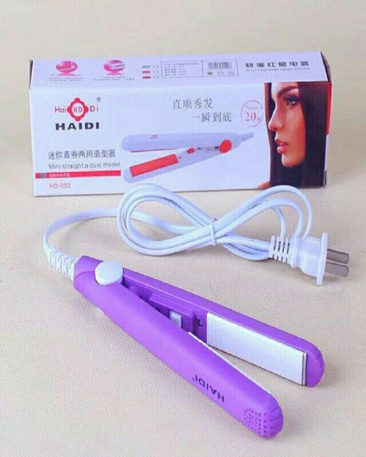 Mini Small Hair Straightener Student Mini Crystal