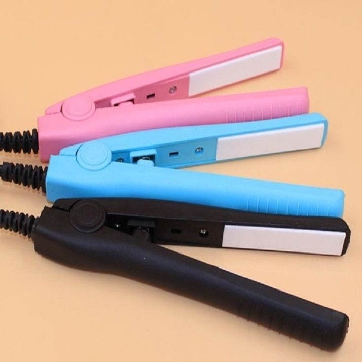 Mini Small Hair Straightener Student Mini Crystal